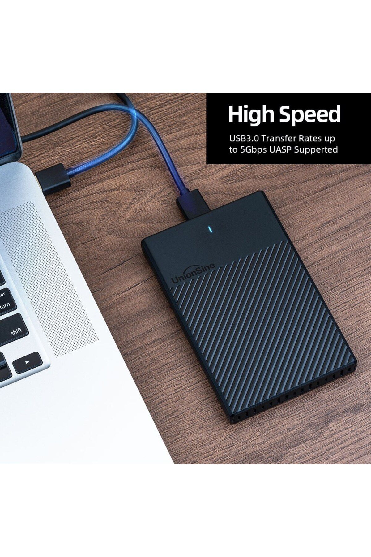 UnionSine-Hdd Case 2.5inch Usb3.0 Hdd Enclosure 2.5inch Serial Port Sata Ssd Support 6tb For Seag... 4
