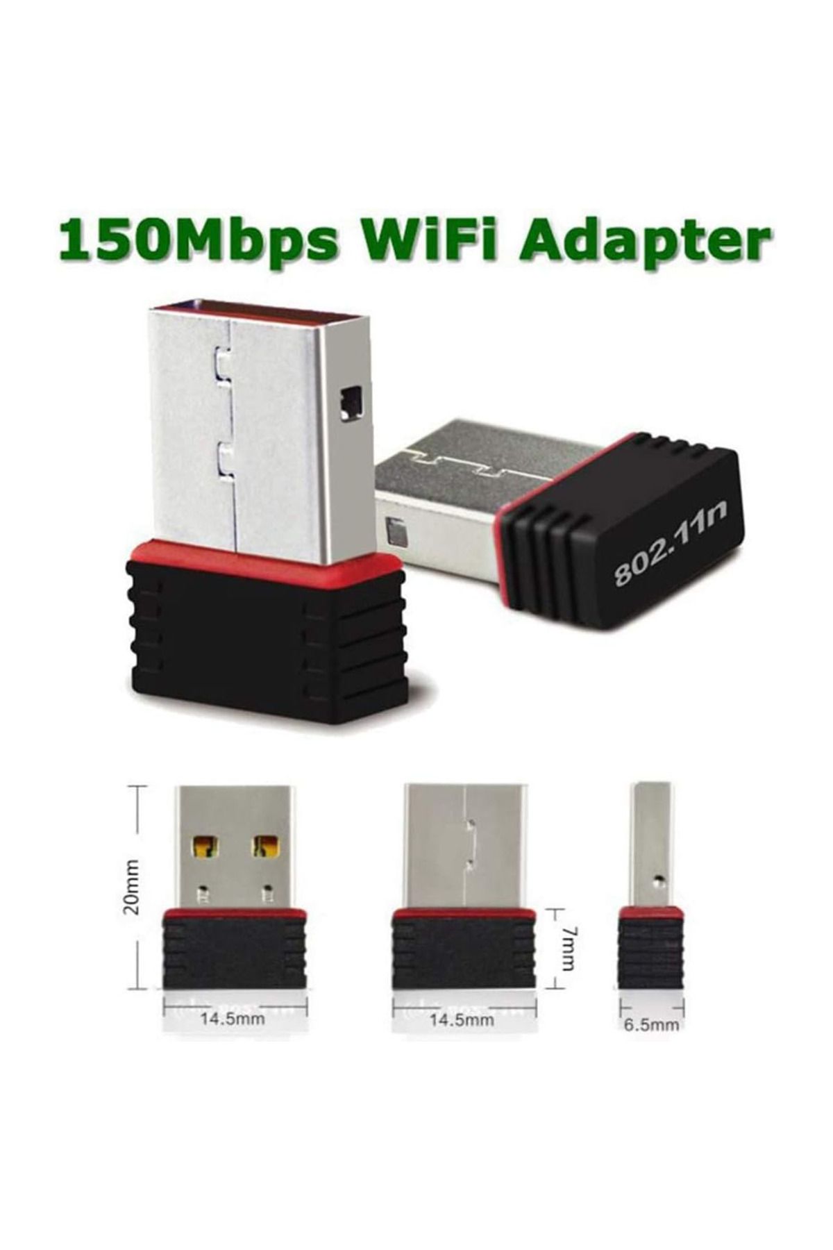 Ninth World-Rtl8188 150mbps Usb Wifi Adapter For Raspberry Pi,wireless Network Card Adapter Wifi Dongle For D... 4