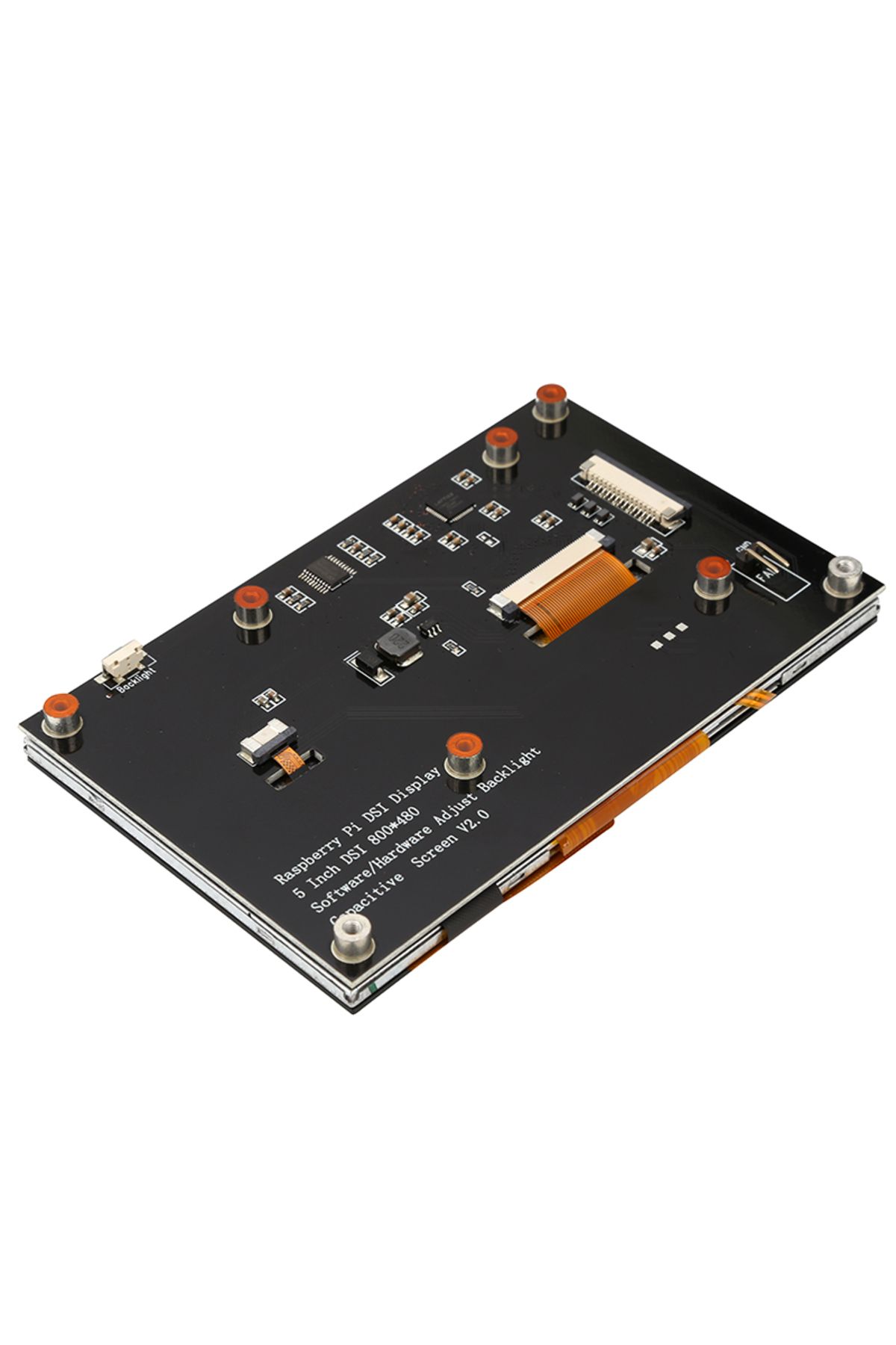 Choice-New 5 inch TFT LCD Display Capacitive Touch Screen DSI Connector 800x480 For Raspberry Pi 5 4B 3B+ 5