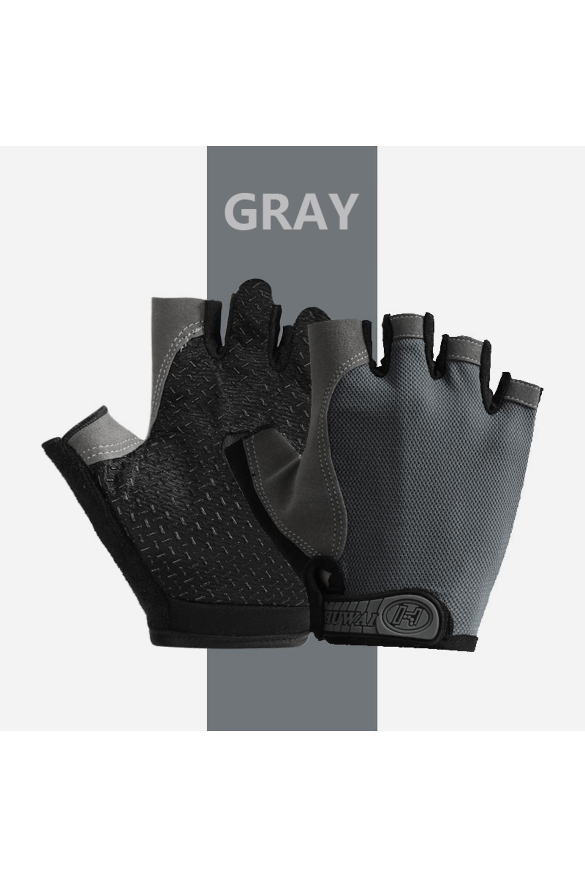 Choice-Xl Gray Weightlifti Gym Gloves Fitness Training Fingerless Men Women Bodybuilding Exercise Sports Gl 1