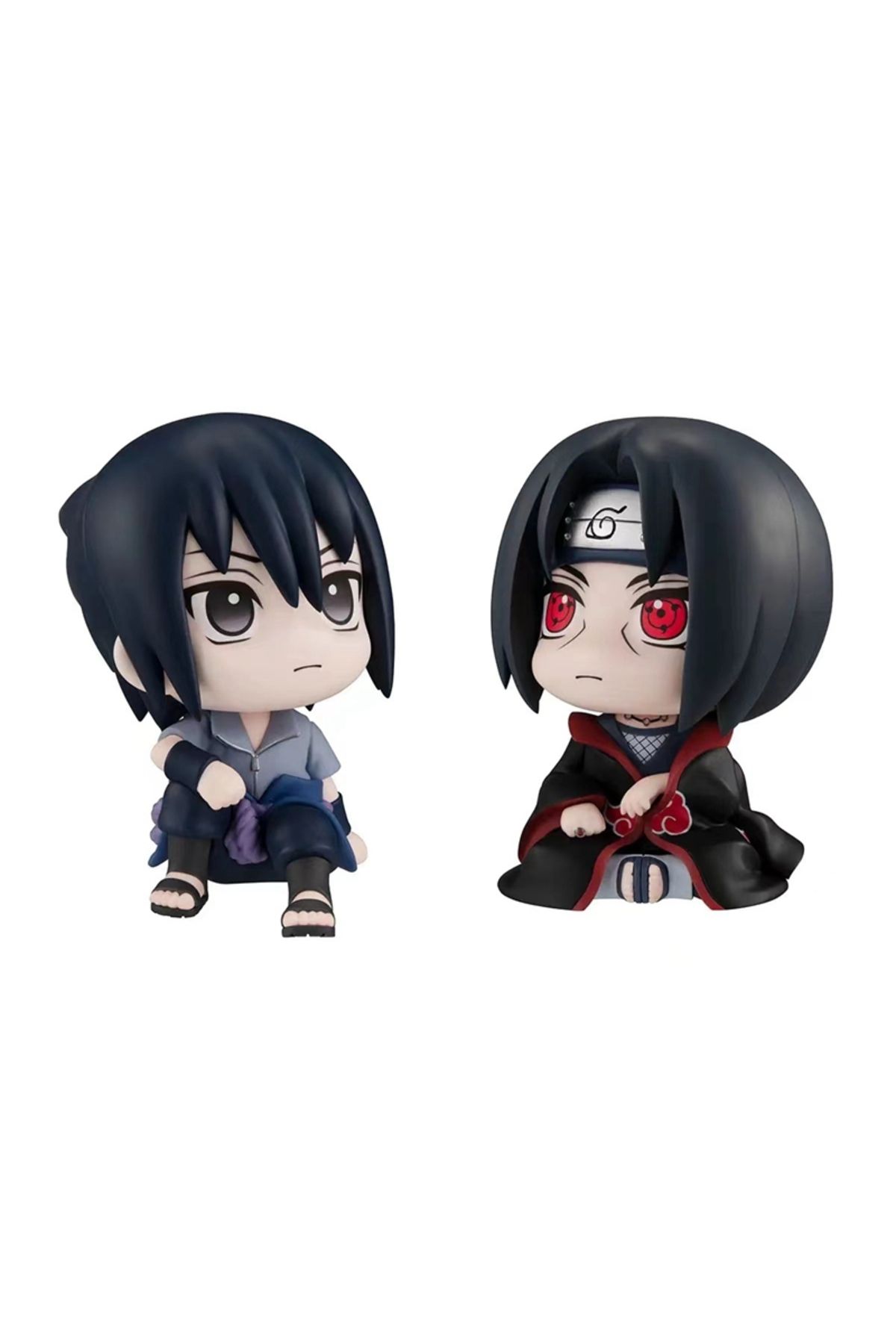 Choice-9cm Naruto Anime Figure Naruto Kakashi Action Figure Q Version Kawaii Sasuke Itachi Figurine Car ... 4