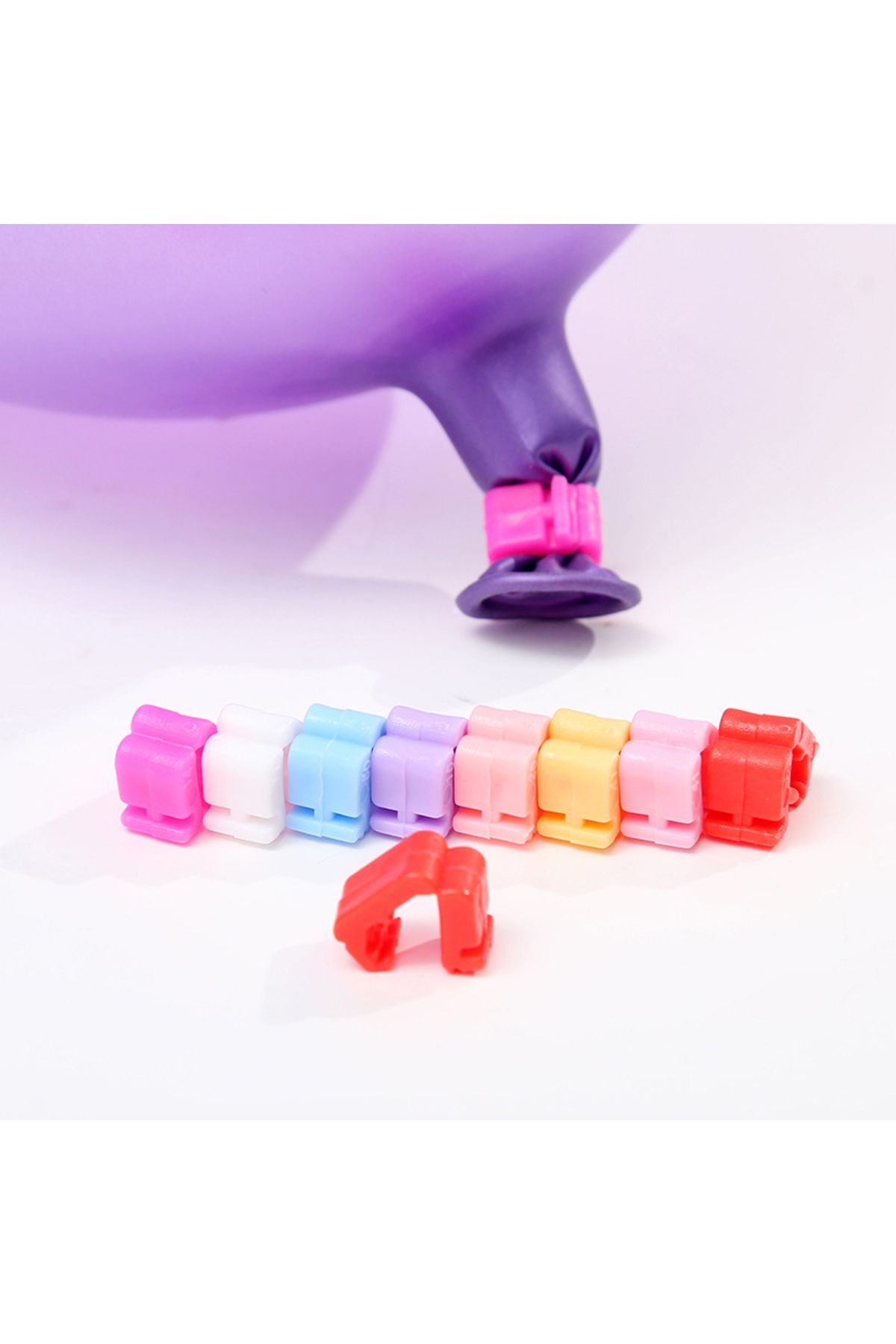 Choice-100pcs  Balloon Sealing Clips   Balloon Clips Ties for Sealing Balloon Accessories  Balloon Tying... 5