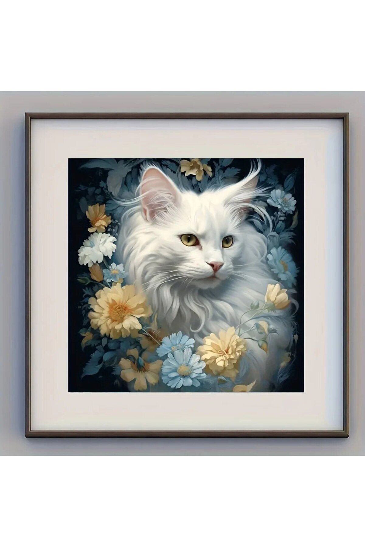 Choice-Full 20x20cm Round W1401 1 Set Diy 5d Diamond Painting Animal Landscape Painting Wall Art, Embroider 1