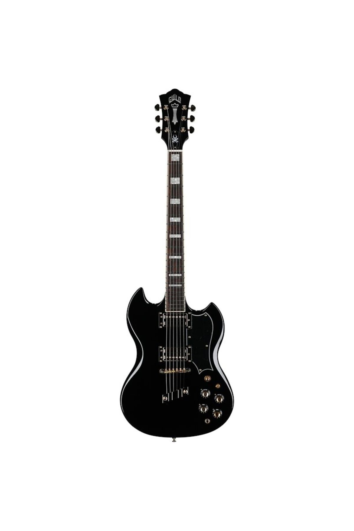 Guild Polara Kim Thayil Signature Elektro Gitar (Siyah)