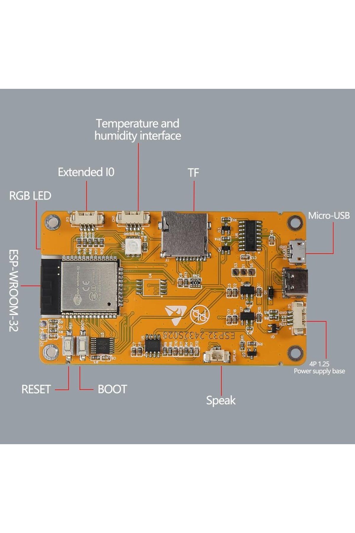 AOKIN-ESP32 for Arduino LVGL WIFI&Bluetooth Development Board 2.8 240*320 Smart Display Screen 2.8inch ... 5
