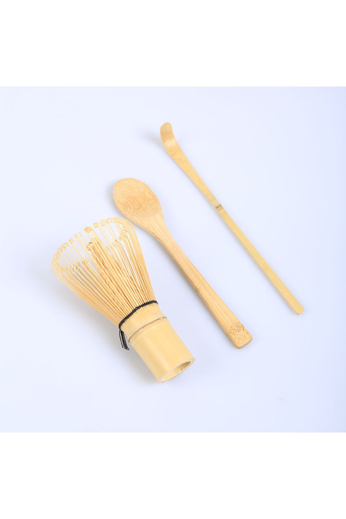 Choice-3pce Set Tea Set Japanese Tea Set Matcha Whisk (CHASEN) Tea Spoon And Scoop (CHASHAKU) Matcha Tea Se 1