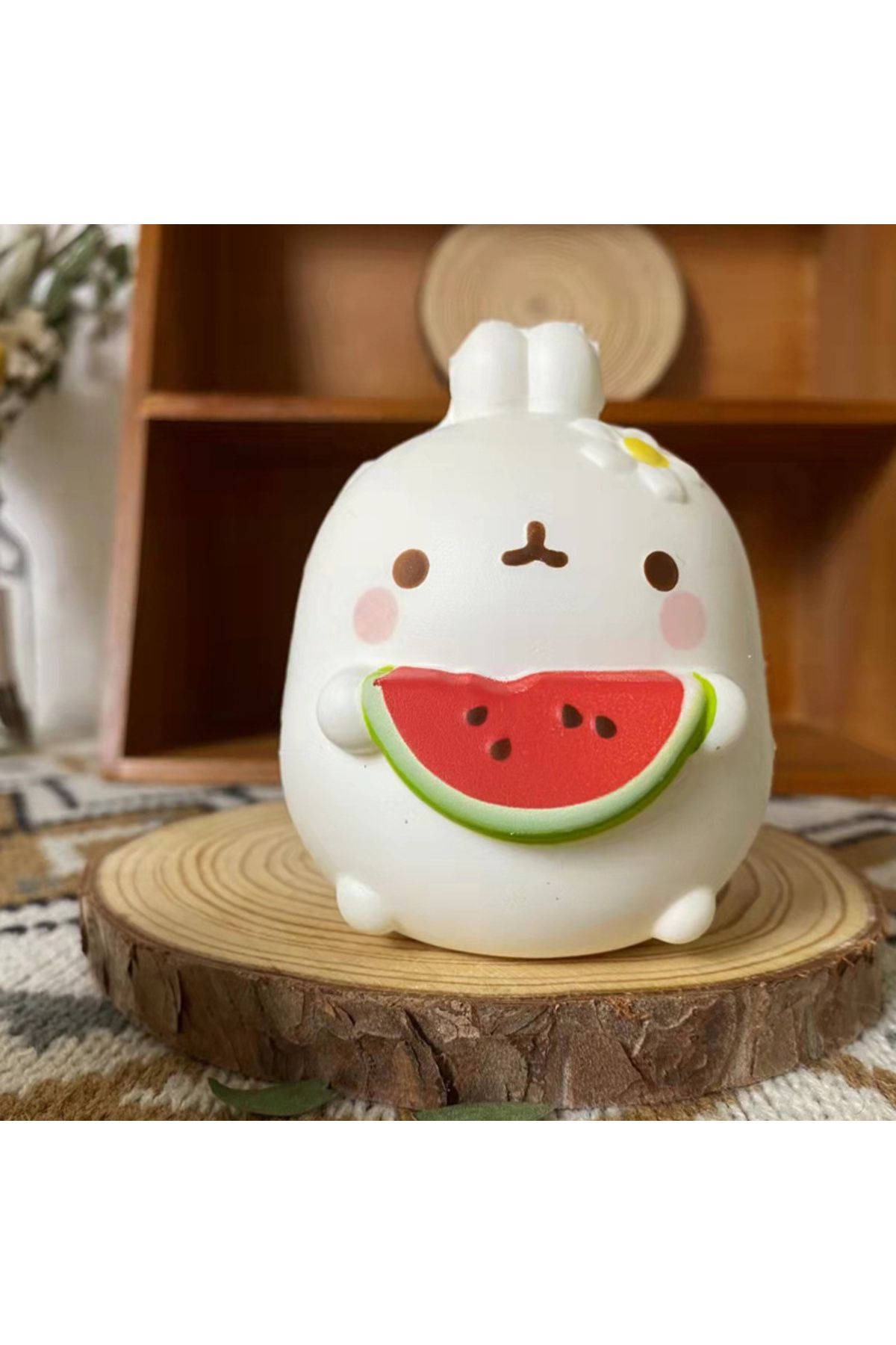 Choice-watermelon NEW adult kids Cute Chick Rabbit Strawberry  Jumbo Squishy Kawaii Animal Slow Rising Stre 1