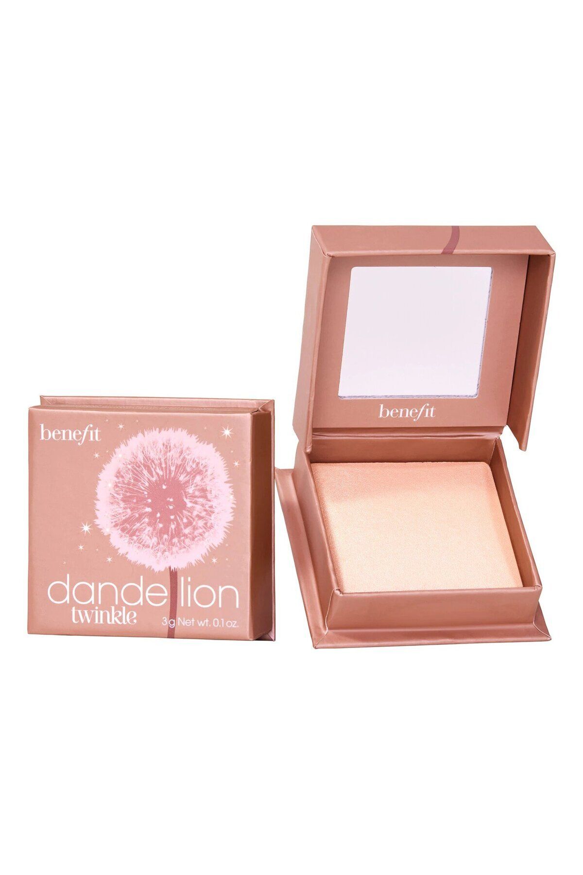 benefit cosmetics Dandelion Twinkle Soft Pembe Aydınlatıcı Pudra 3 gr - Soft Nude-Pink Highlighter