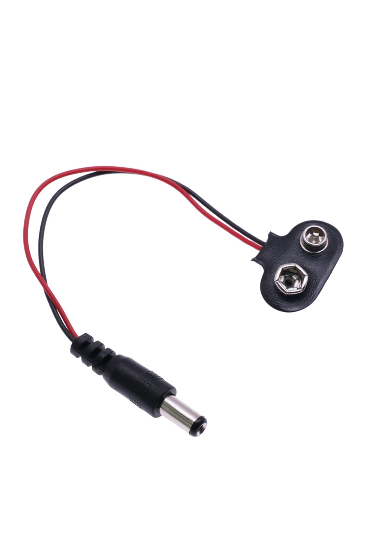 Choice-DC 9V Battery Button Power Cable Battery Buckle Snaps Power Cable Connector DC5.5*2.1 For Arduino 8