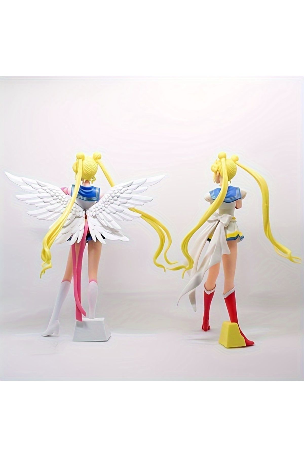 Choice-Yellow Twin Ponytail Doll Anime Character Ornament, Best Collectible Figure Gift for Family and F... 7
