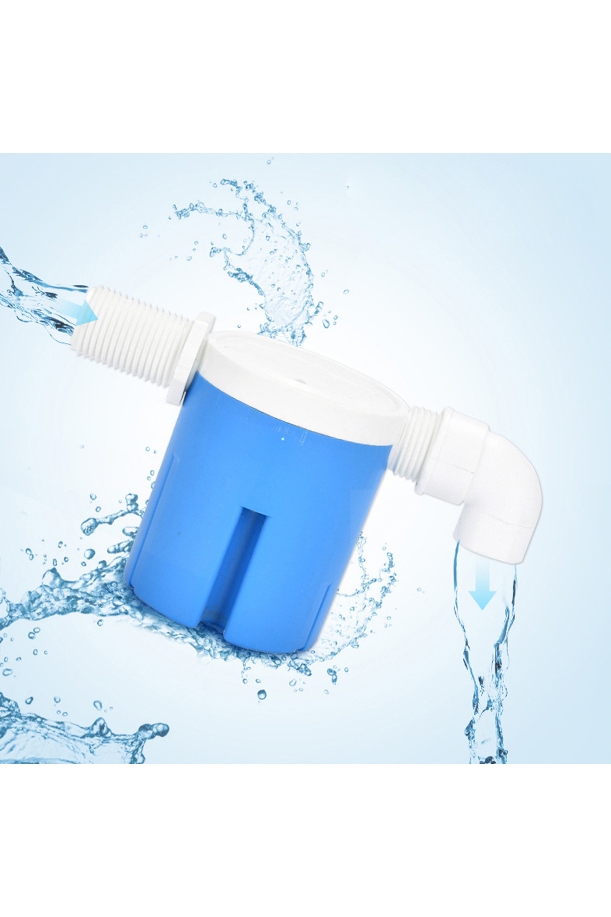 Choice-3/4" JYN Side Water Inlet 1/2'' 3/4'' 1'' Practical Water Level Control Durable Replacement Full Aut 6