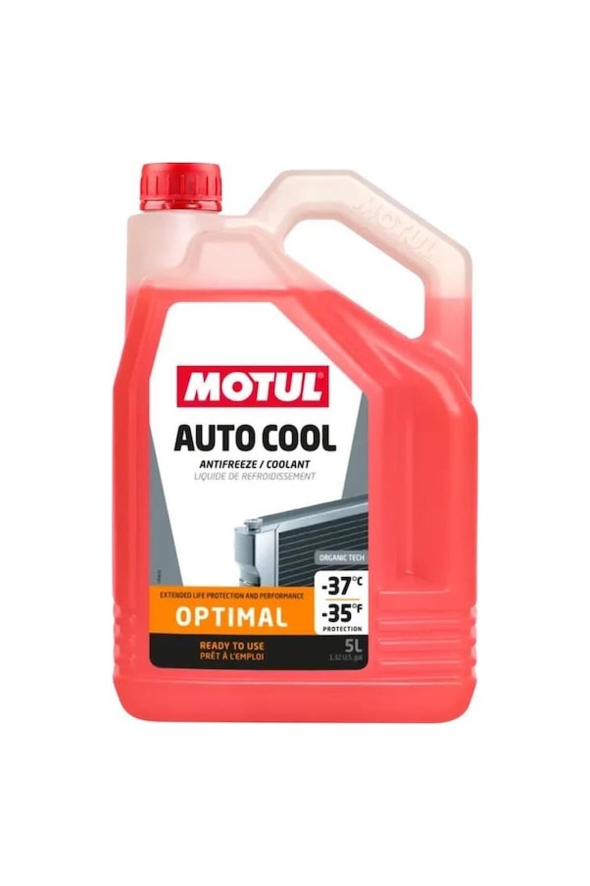 Motul Auto Cool Optimal -37c G12 - G12+ Antifriz 5 L