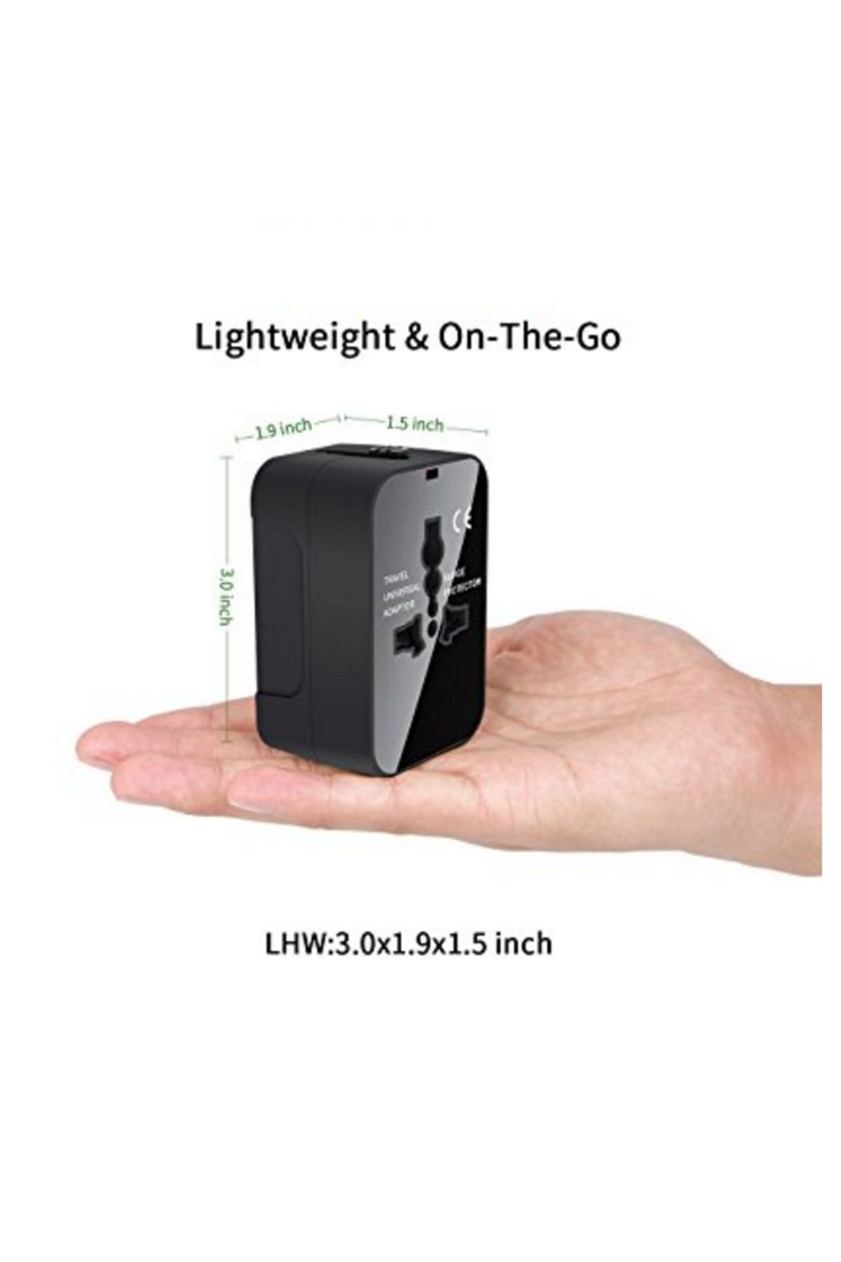 Choice-Hot Sale Travel Adapter with Dual USB Port Universal Adaptor UK to EU Plug 6