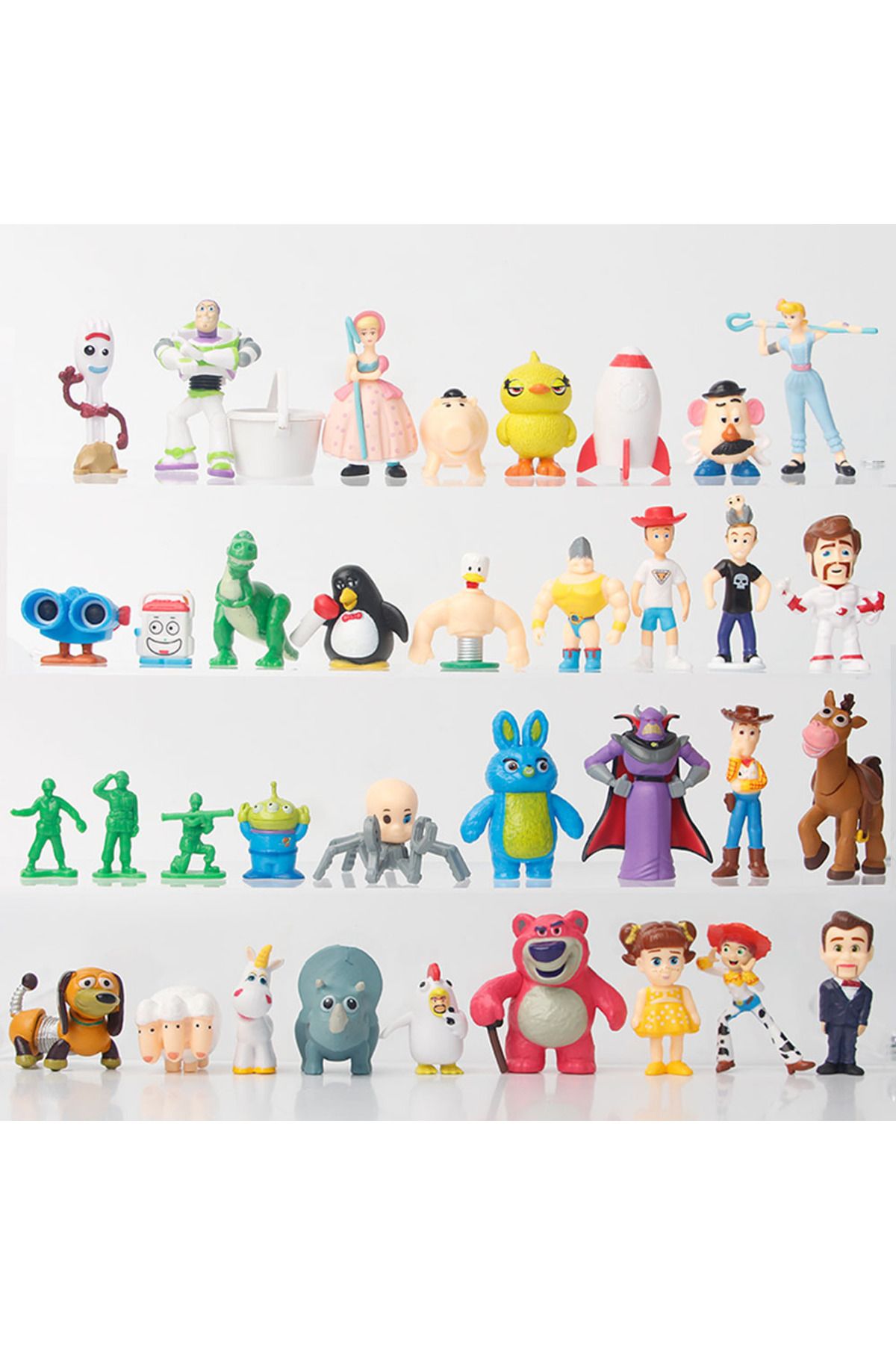 Choice-36Pcs/Set Disney Toy Story 4 Woody Buzz Lightyear 3-5cm Q Version Action Figures Mini Dolls Kids ... 1