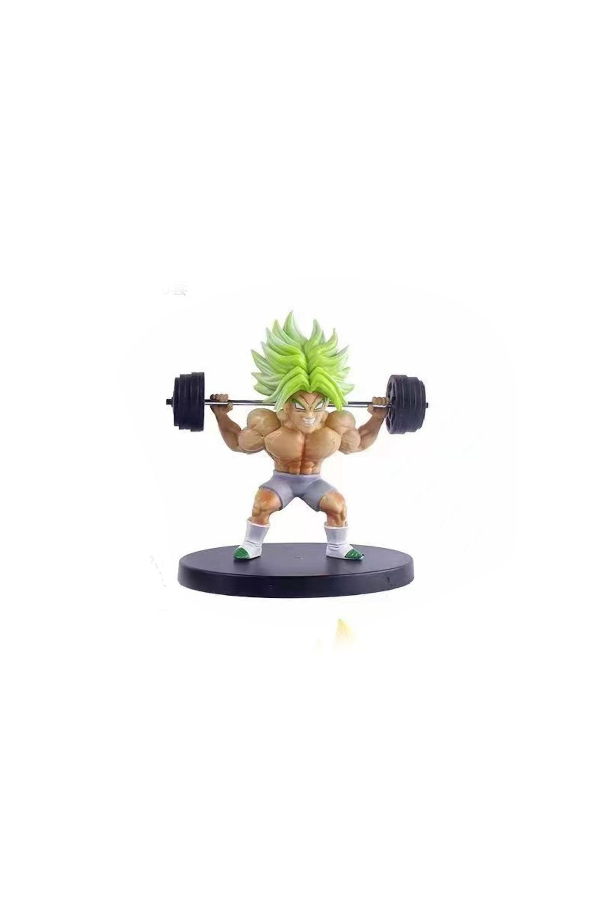 Choice-5Pcs/set Dragon Ball Super Saiyan Broly Green Hair Master Roshi Son Goku Bodybuilding muscle PVC ... 3