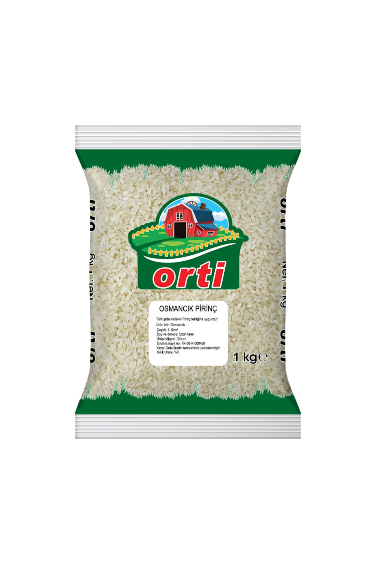 orti Osmancık Pirinç 1Kg