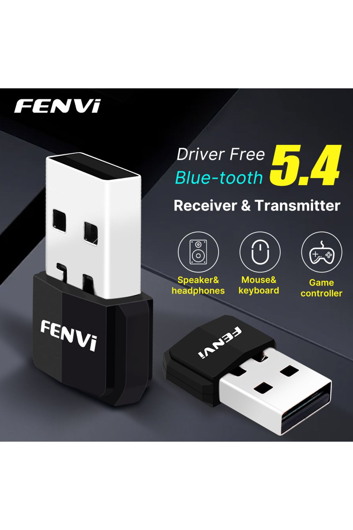 fenvi-Bluetooth 5.4 Usb Bluetooth 5.4 Adapter Transmitter Receiver Bluetooth 5.3 Dongle Wireless Usb 1