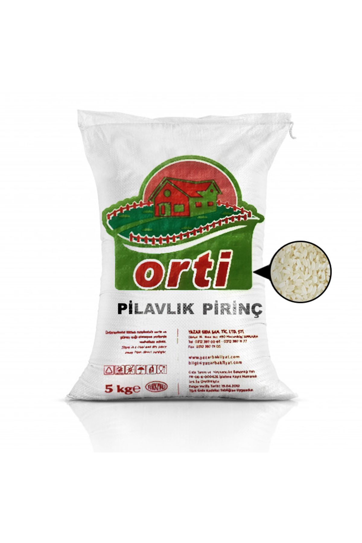 orti Pilavlık Pirinç 5 Kg