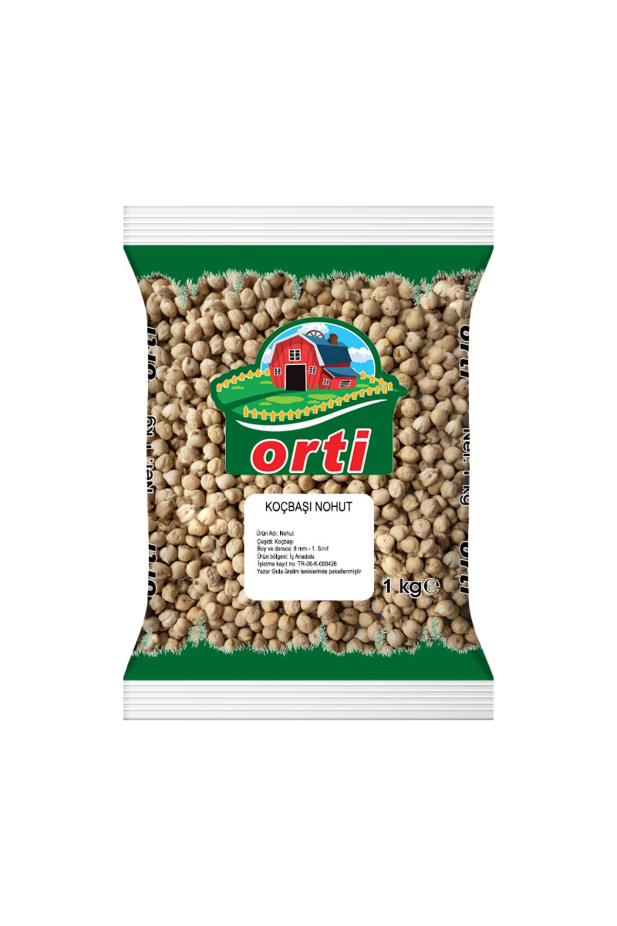 orti Koşbaşı Nohut 1Kg