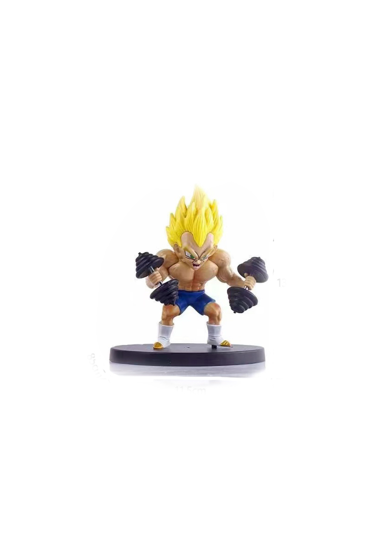 Choice-5Pcs/set Dragon Ball Super Saiyan Broly Green Hair Master Roshi Son Goku Bodybuilding muscle PVC ... 6