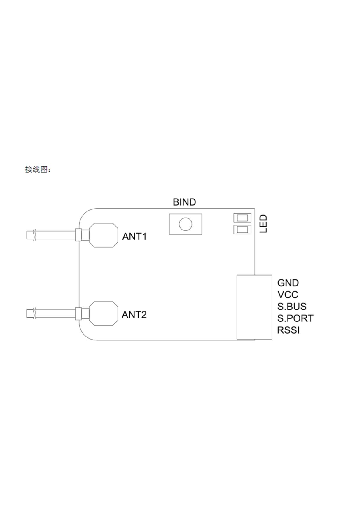 Choice-Jumper R1 V2 R1F R900/mini Receiver 16CH Sbus for Frsky T16 Pro plus D16 D8 Mode Radio Remote T8 ... 6
