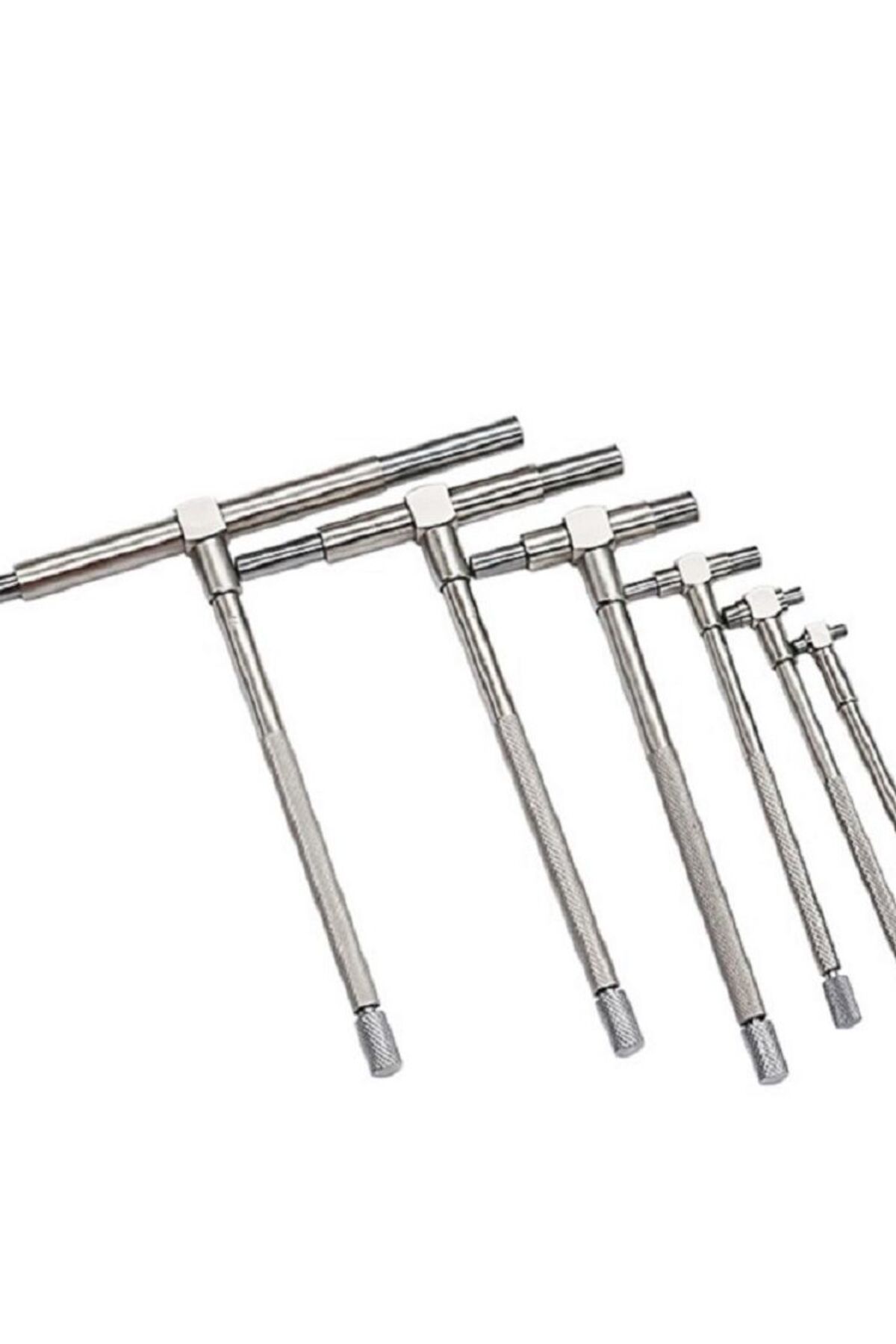 Choice-4/6Pcs Set Telescopic Gauge Set Micrometer Measurement Bore Engineers Kit 8-150mm Hardened Tool S... 8