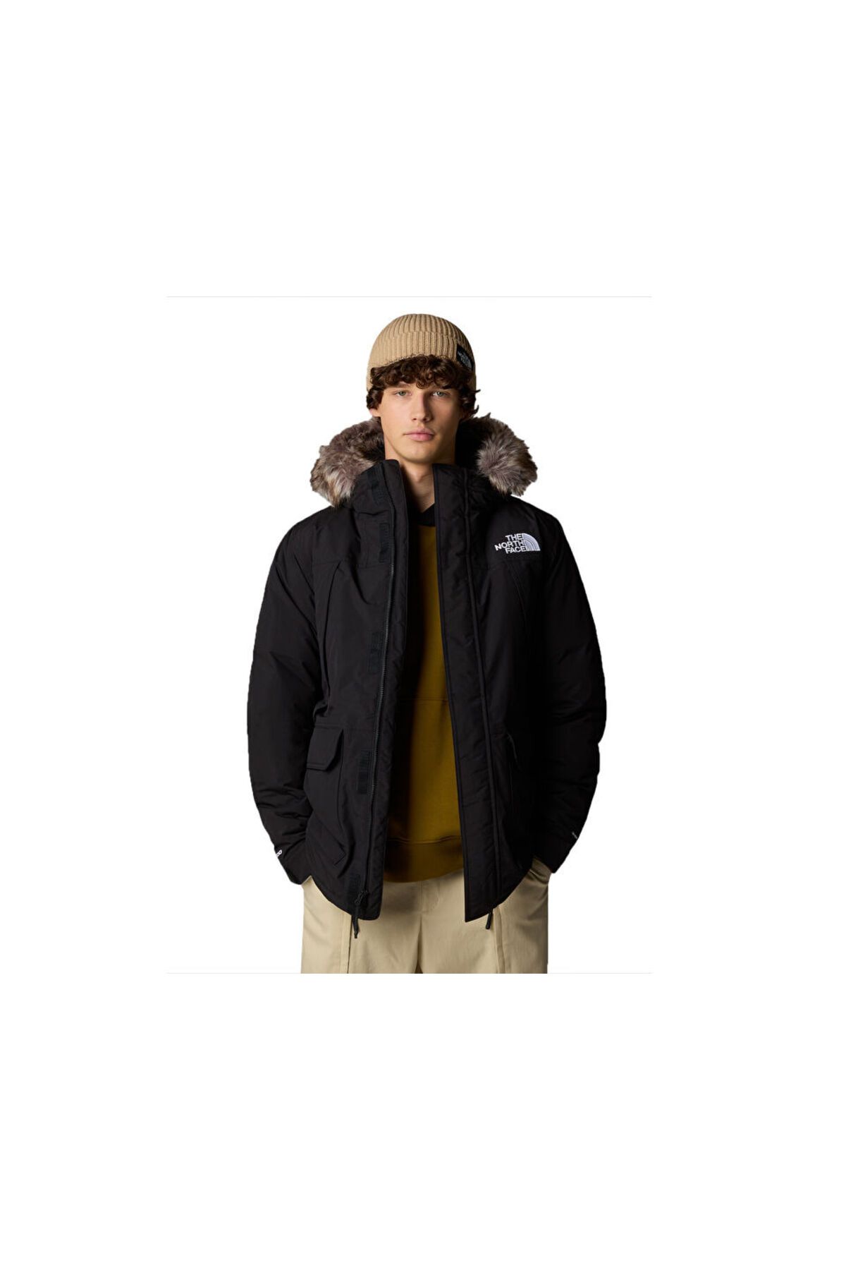 THE NORTH FACE M Mcmurdo Parka Erkek Outdoor Montu NF0A5GJF4H01 Siyah