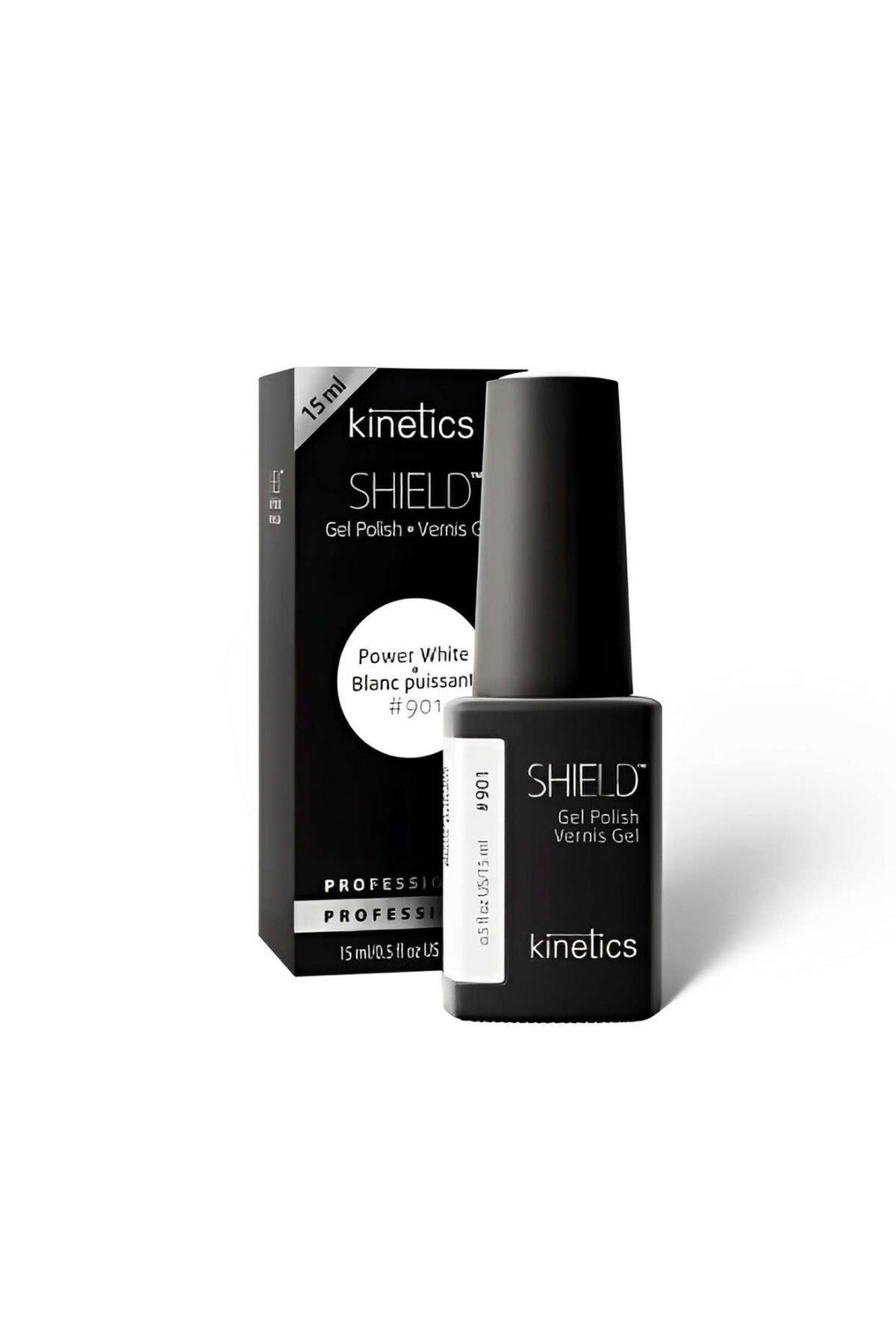 ZERO LAND Kinetics SHIELD Gel Polish Power White #901, 15 ml 577117