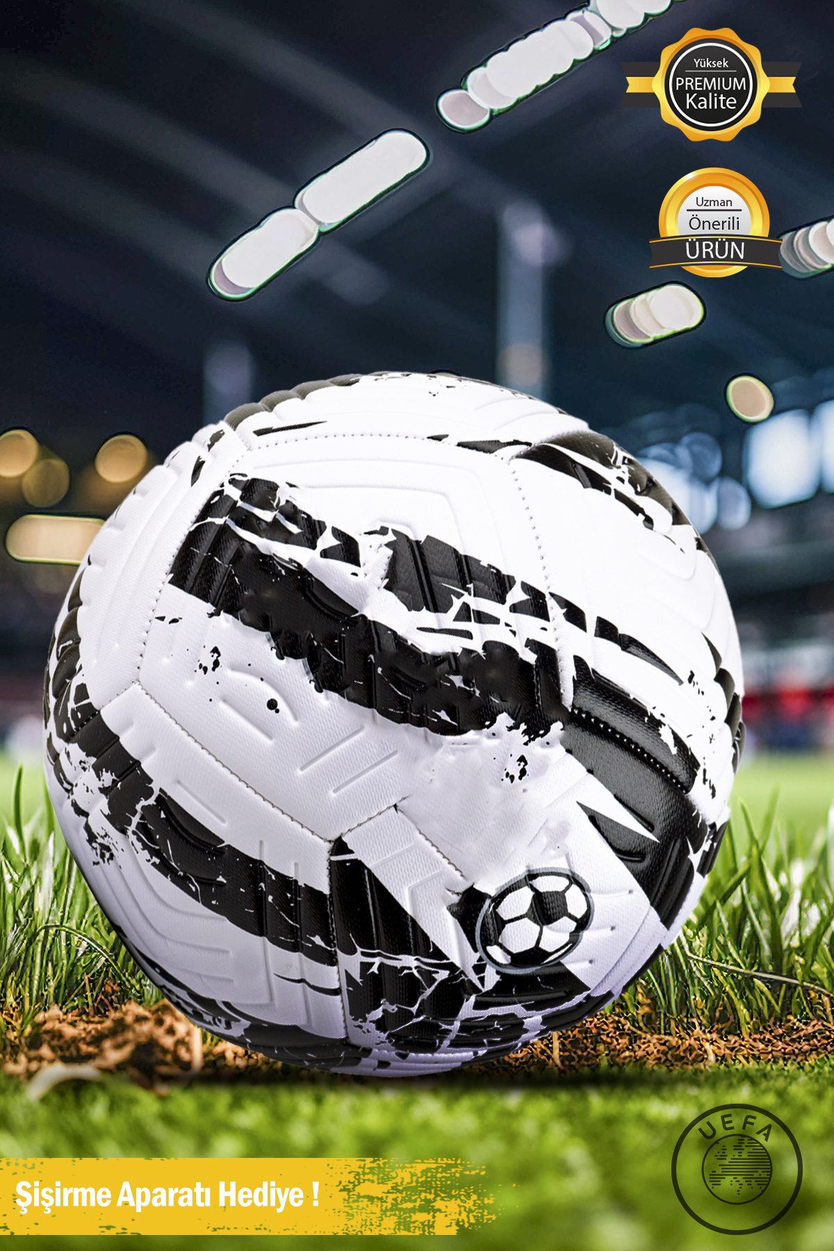 x1marka Yüksek Kalite UEFA Futbol Topu Patlamaz Halı Çim Beton Zemine Uygun Profesyonel Top Nairobi model