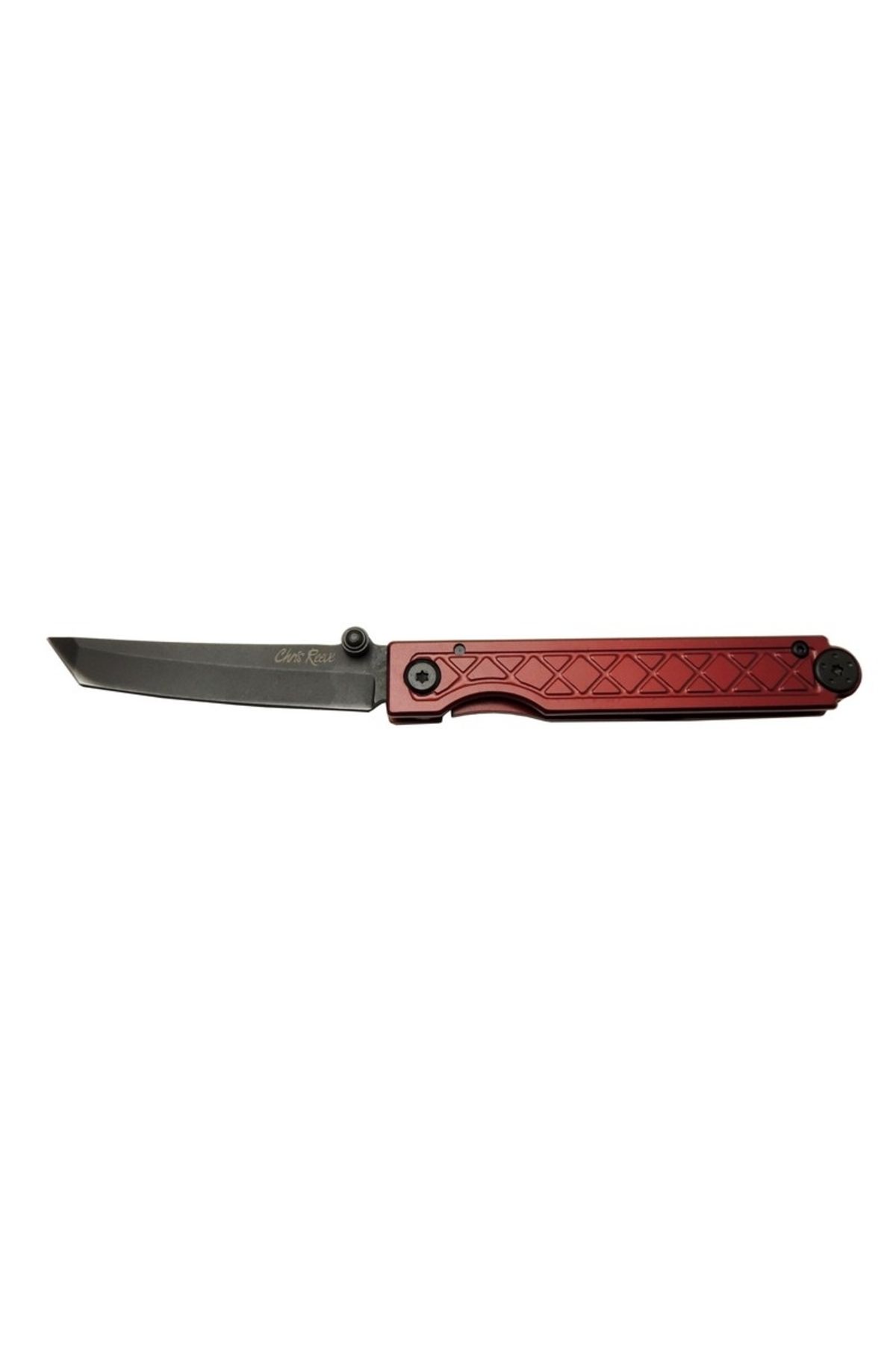 Skygo Chris Reeve Pocket Samurai 7425 RD Kırmızı Kamp / Outdoor Çakı 18cm - Manuel, Kemerlikli, Kutulu
