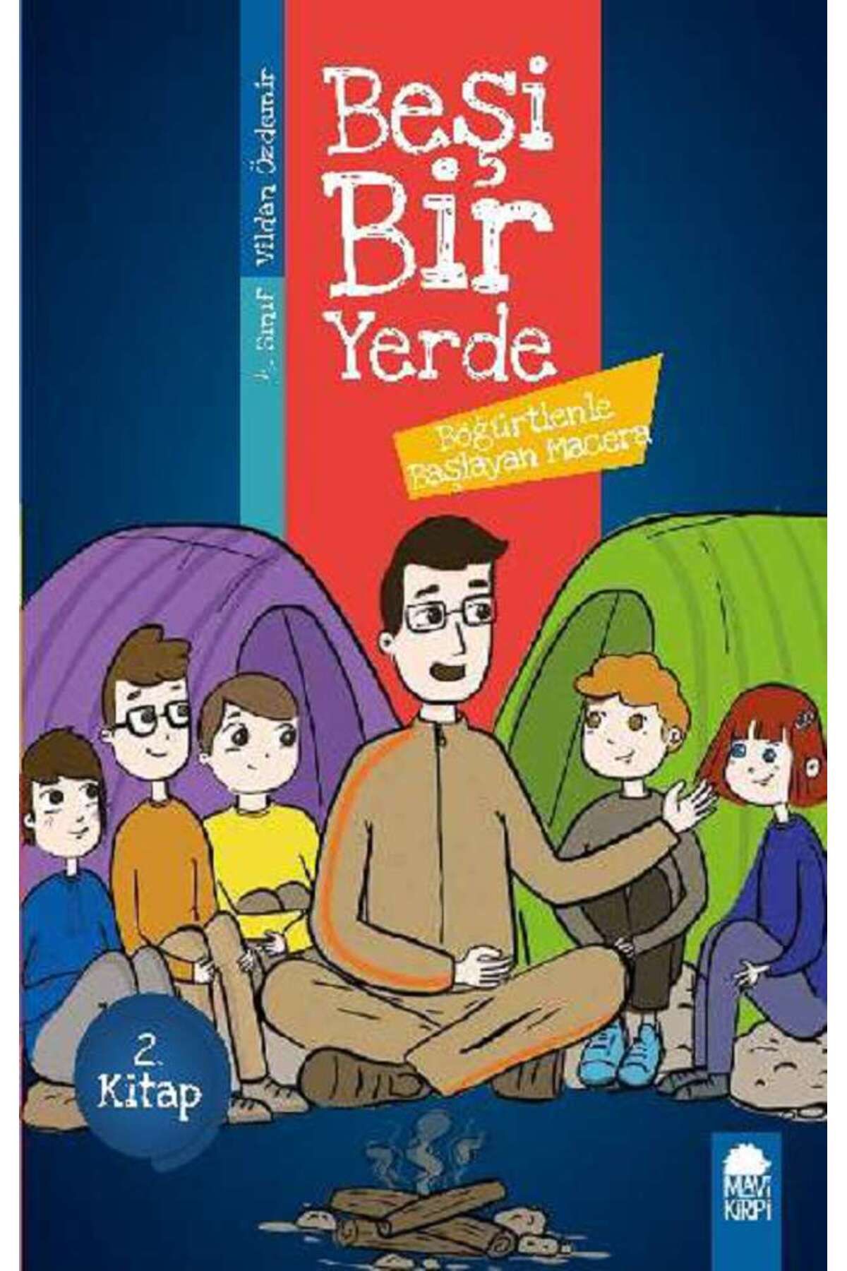 Mavi Kirpi Yayınları Böğürtlenle Başlayan Macera - Beşi Bir Yerde (4. Sınıf)