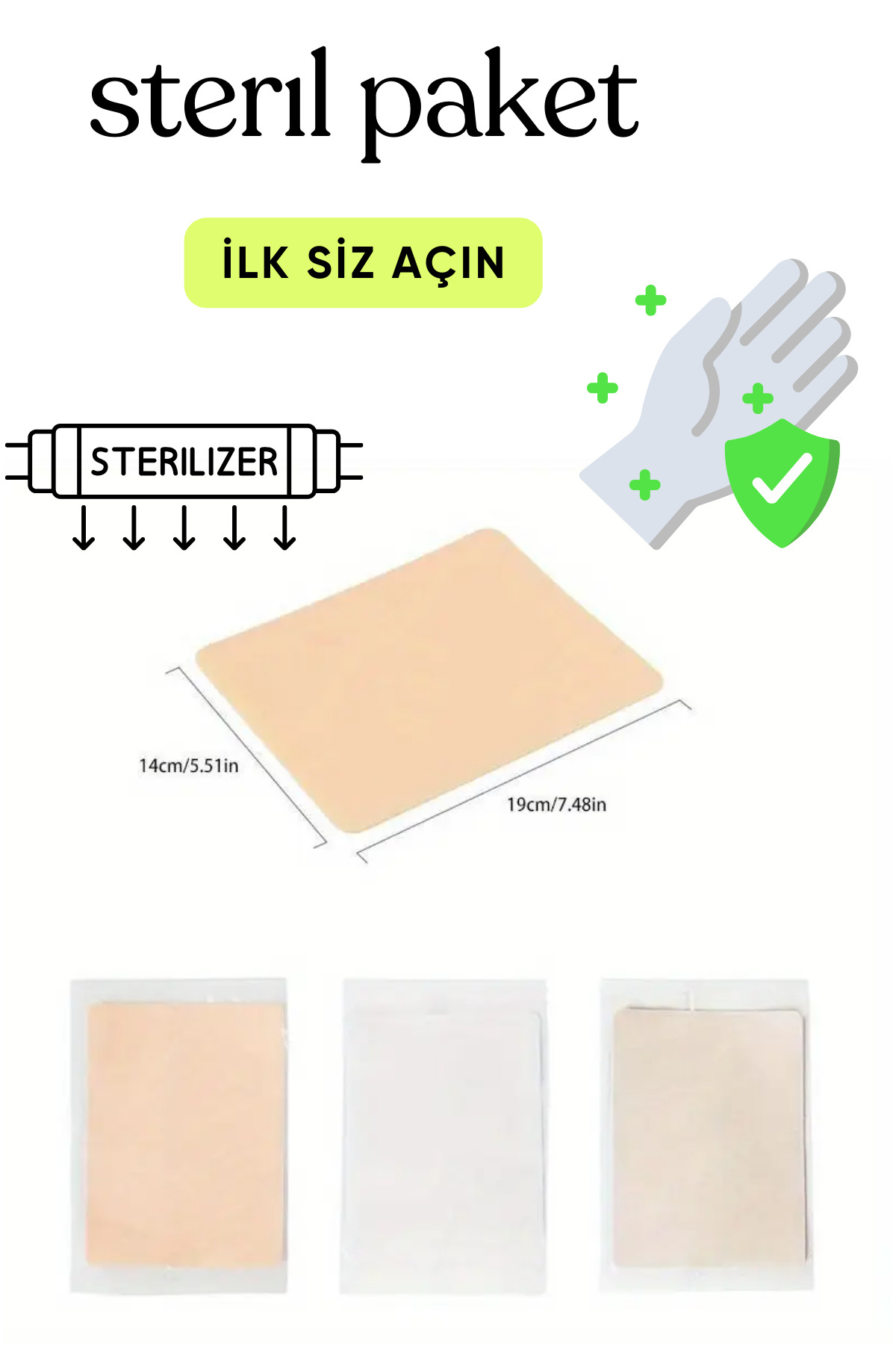 TATOO VE KALICI MAKYAJ ÇALISMA SETI 4 ADET LATEX MIX SET — TYCA799CA683B3D000 — تصویر 3 از 3