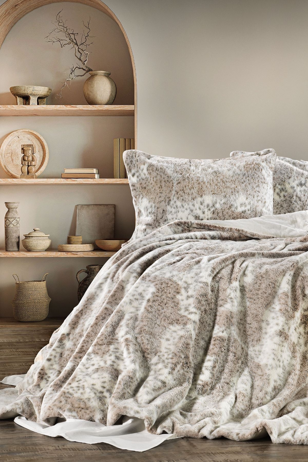 ZEBRA CASA-Leopard Double Comforter Set 4