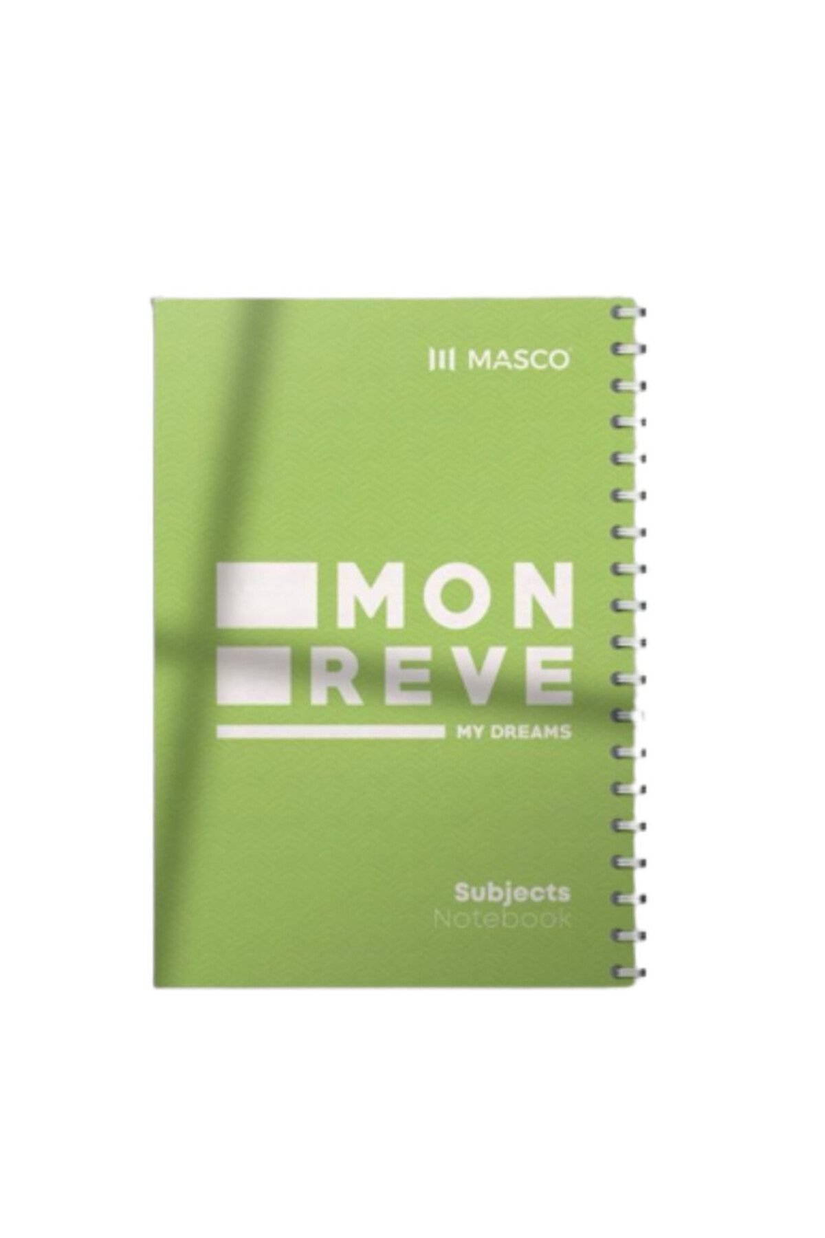 MASCO-B5 Size 200 Page Spiral Single line Notebook Suitable for 5 Subjects, Assorted 5