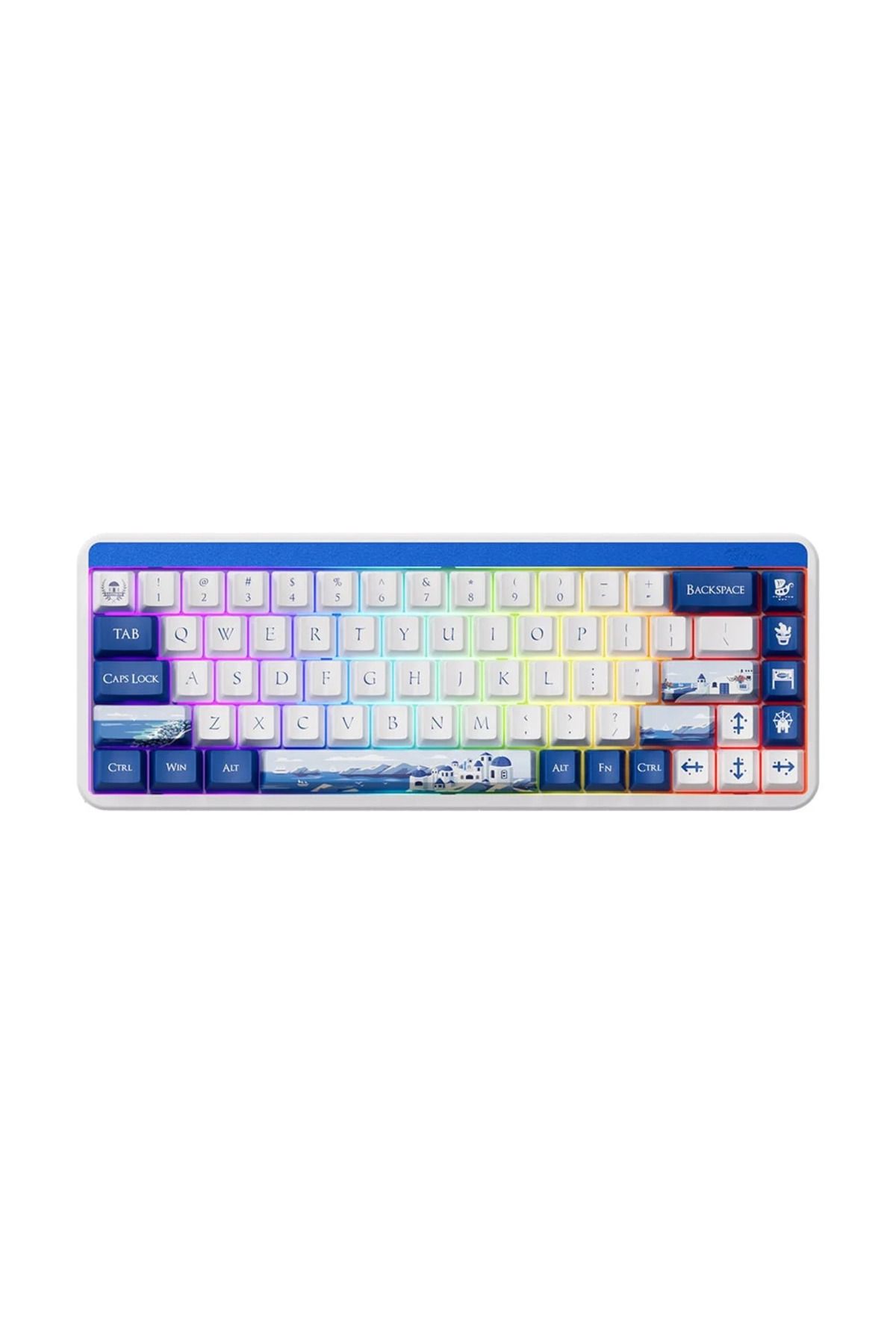 AKKO JIN01 Santorini RGB Kablosuz Hotswap Mekanik Gaming Klavye