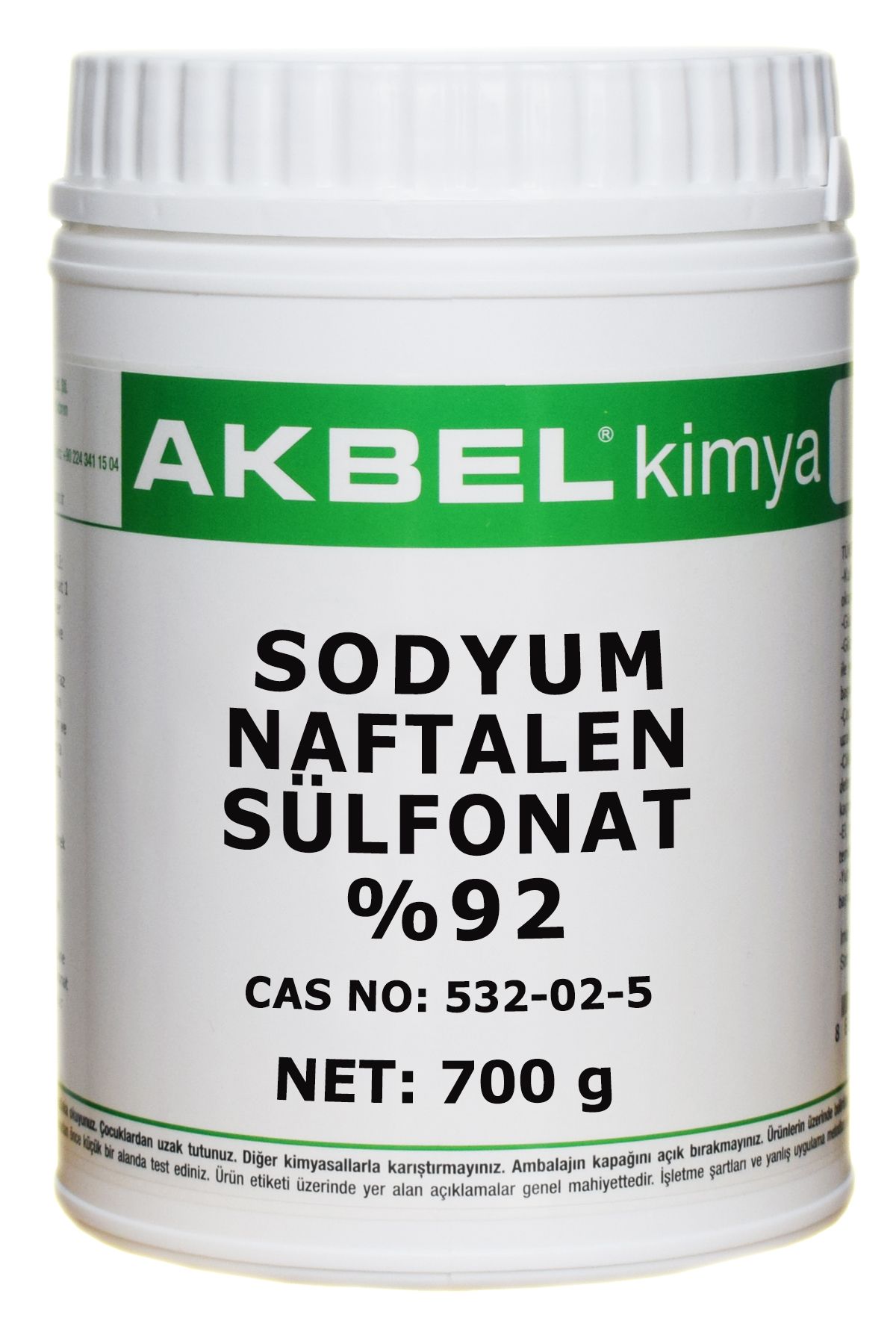 akbel Naftalen Sülfonat 700 gr