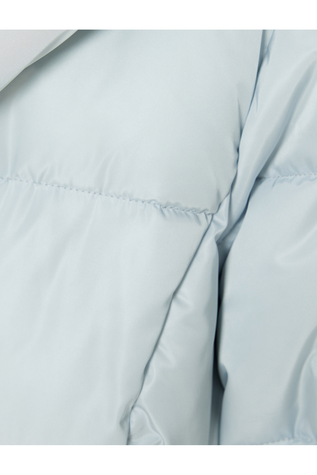 Koton  Uzun Kapitone Şişme Mont Kapüşonlu Cepli Fermuarlı - Görsel 6