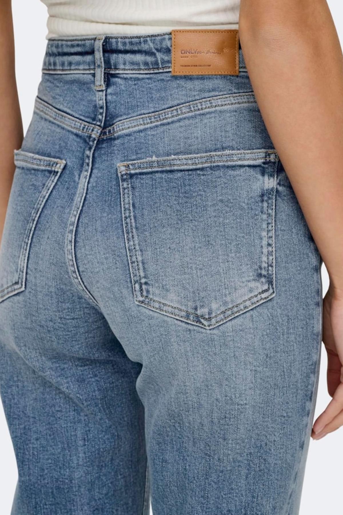 ONLY-Jeans mit ausgestellter Passform ONLJUICY Hohe Taille Ausgestellte Jeans 5