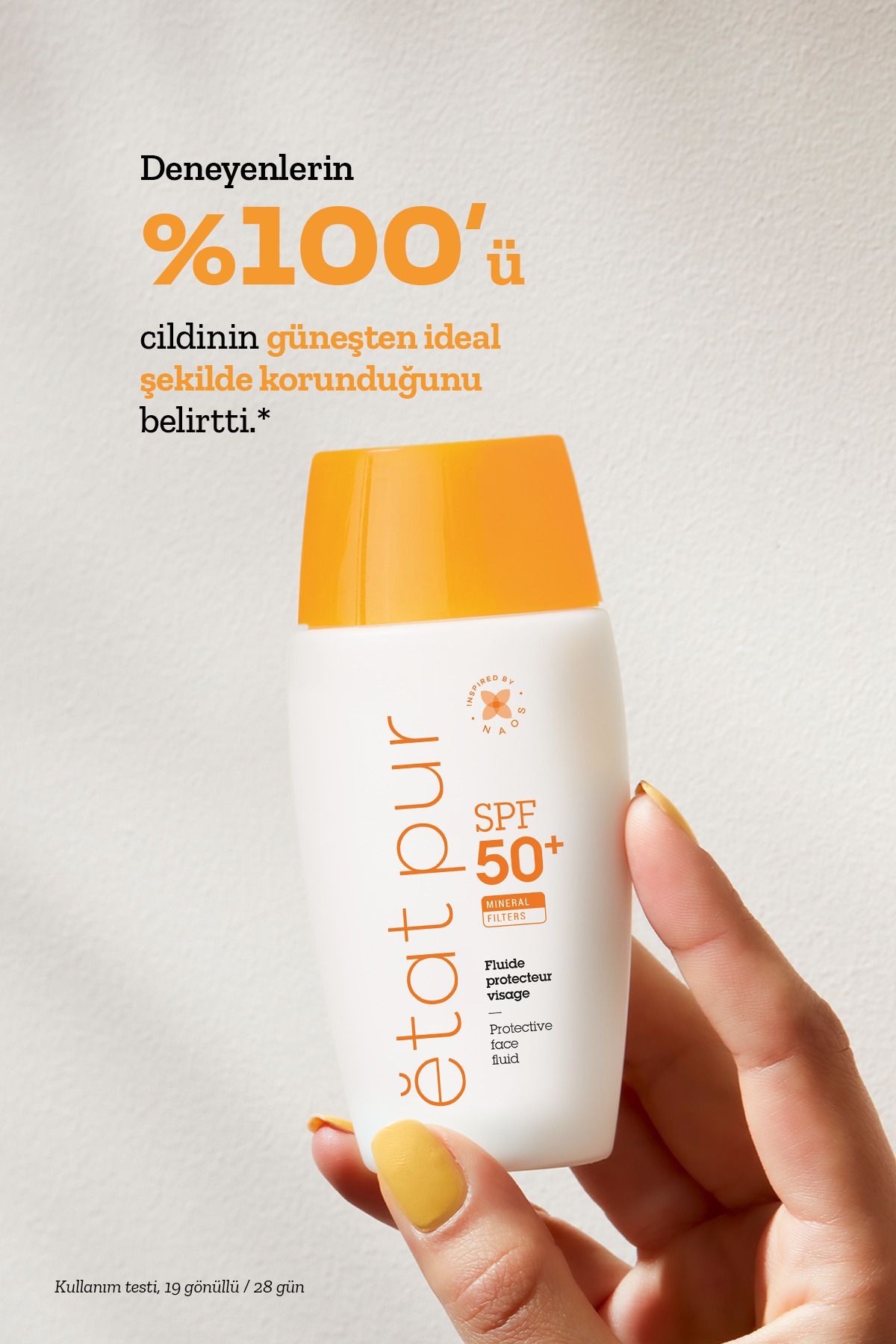مایع معدنی محافظ Spf50 40 میلی لیتر Etat Pur