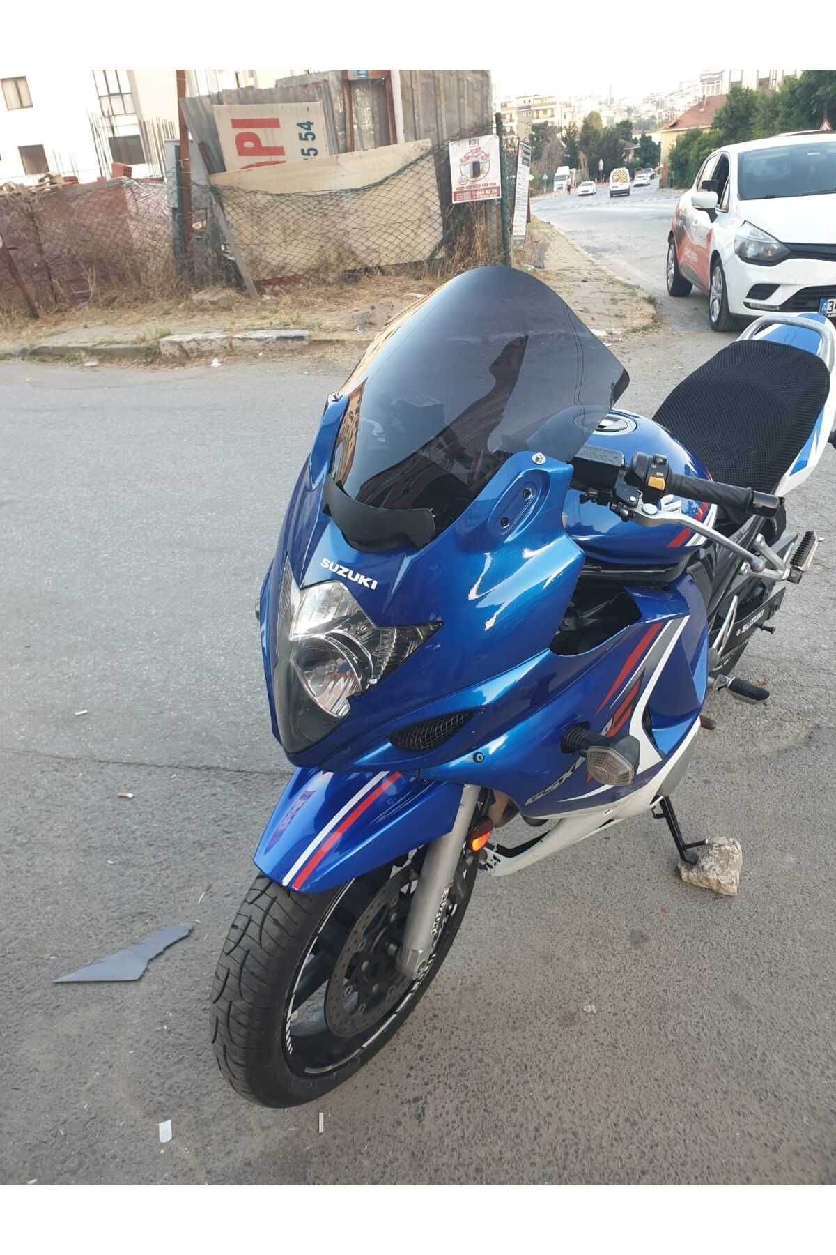 Suzuki GSX 650 F Siperlik Ön Cam 2008 2012 Model 40cm Siyah Renkli