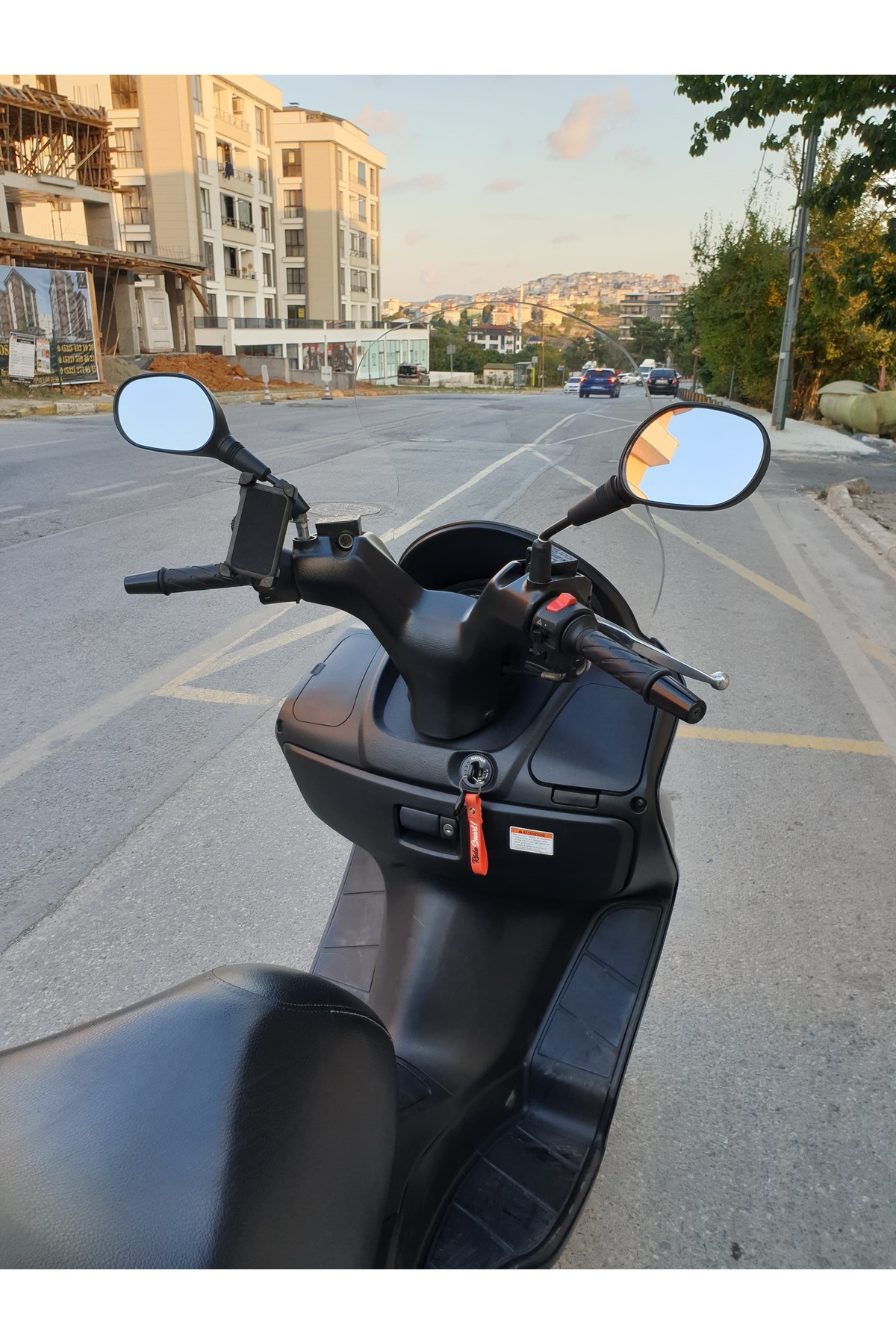 Suzuki Burgman 125 200 Siperlik Ön Cam 2002 2012 Model 54cm Şeffaf Renkli 4mm