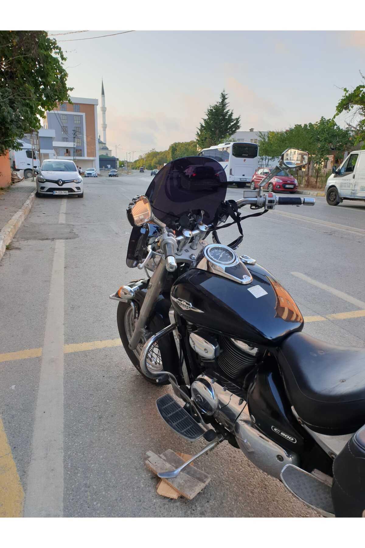 Suzuki V-VL-C Siperlik Ön Cam 2001-2013 Model 61cm Siyah Renkli 4mm APARAT GÖNDERİLMEYECEKTİR
