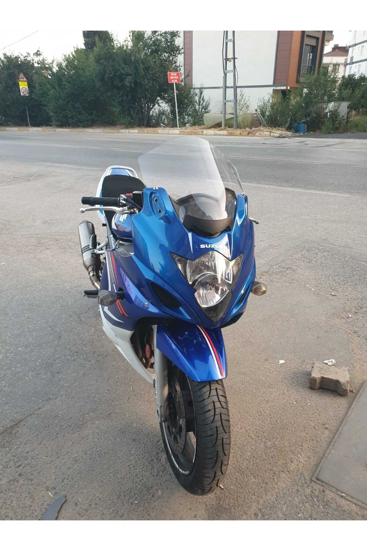 Suzuki GSX 650 F Siperlik Ön Cam 2008 2012 Model 40cm Şeffaf Renkli