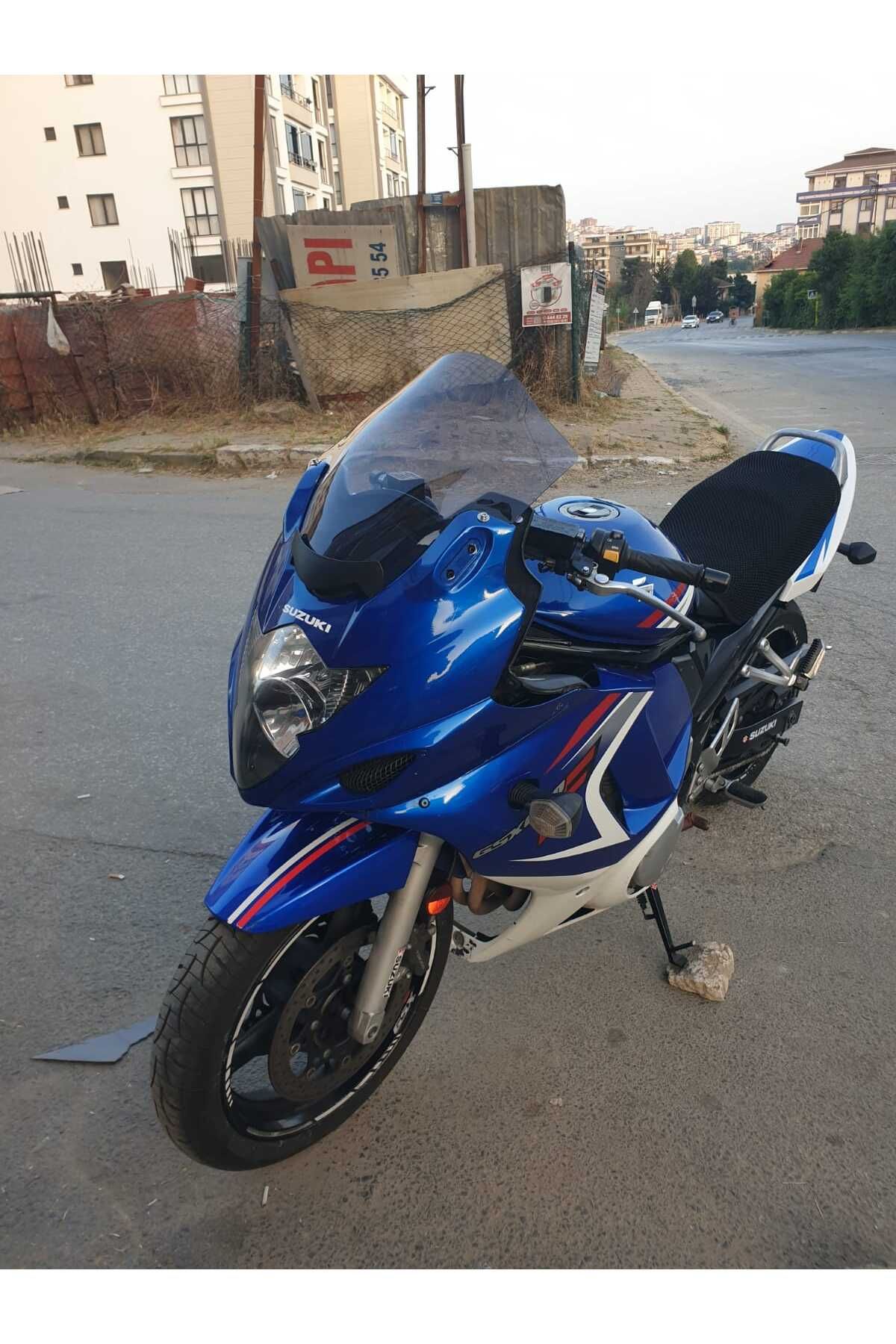 Suzuki GSX 650 F Siperlik Ön Cam 2008 2012 Model 40cm Füme Renkli