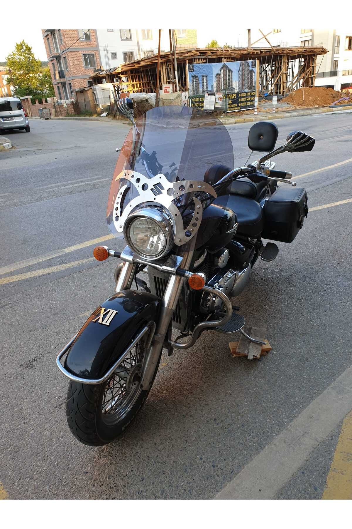 Suzuki V-VL-C Siperlik Ön Cam 2001-2013 Model 61cm Füme Renkli 4mm APARAT GÖNDERİLMEYECEK