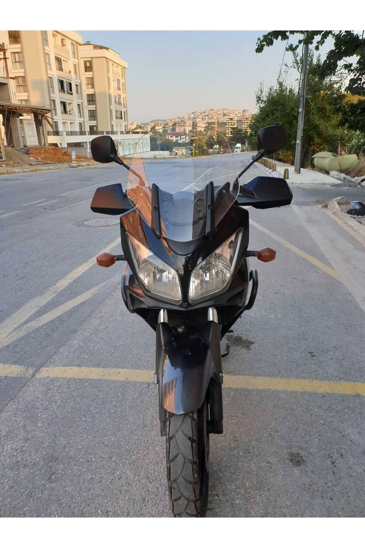 Suzuki V-strom DL 650-1000 Siperlik Ön Cam 2004-2010 Model 45cm Şeffaf Renkli 4mm