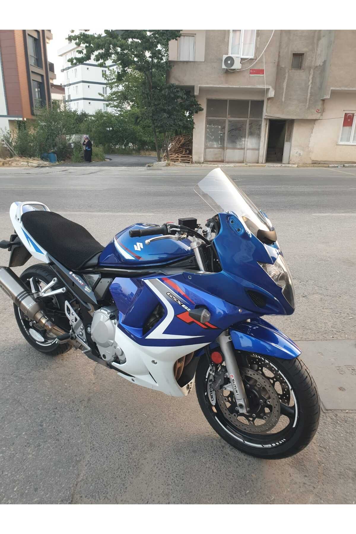 Suzuki GSX 650 F Siperlik Ön Cam 2008 2012 Model 40cm Şeffaf Renkli