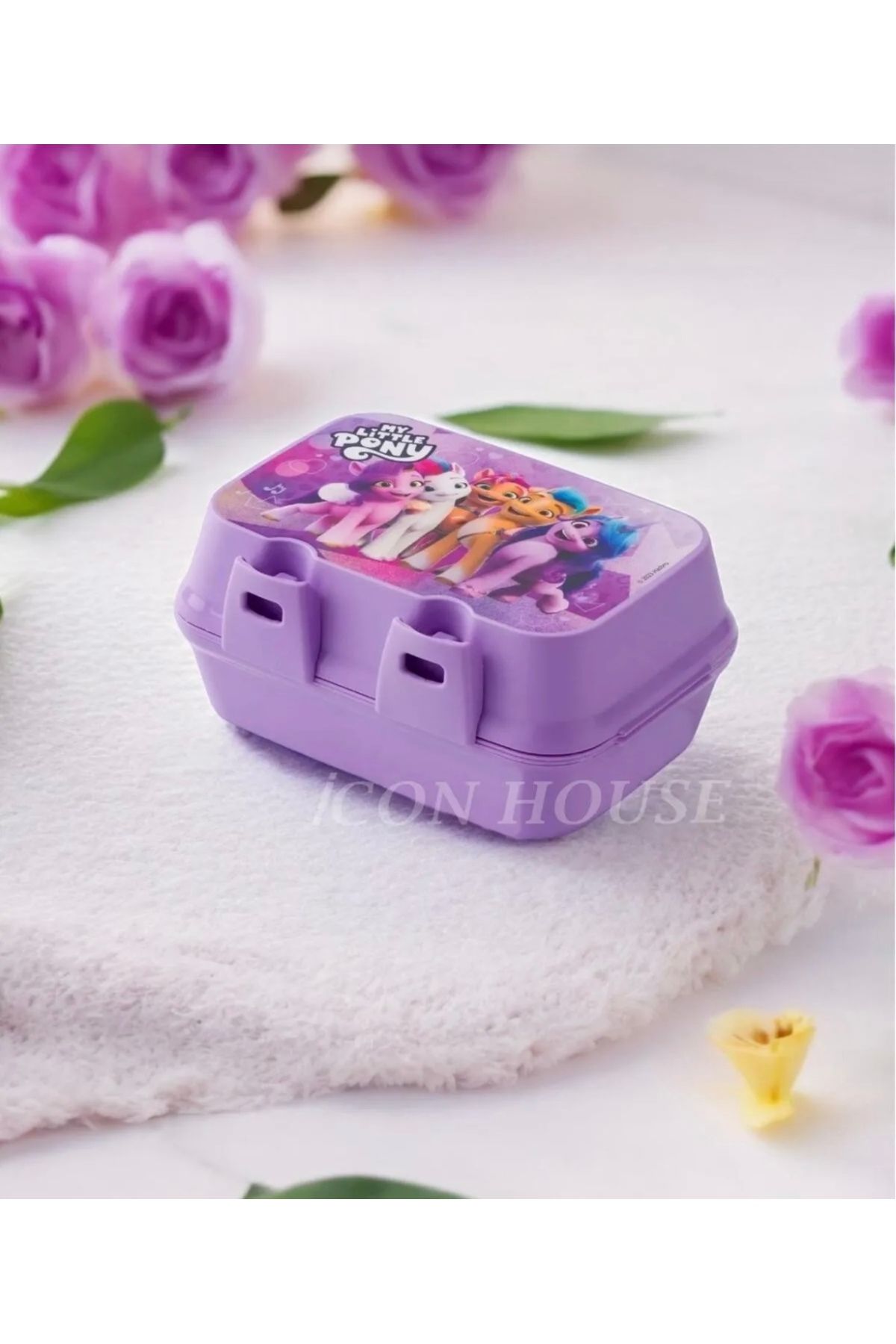 Charlotte Candle Pony Lisanslı 4 Bölmeli Beslenme Kutusu | Yemek Saklama Kabı Beslenme Çantası Ve Beslenme Kabı