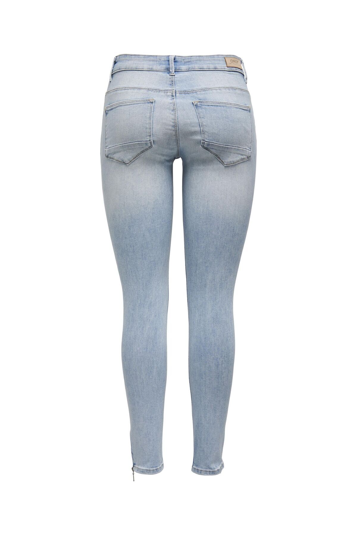 ONLY-Skinny-Jeans mit geradem Bein 3