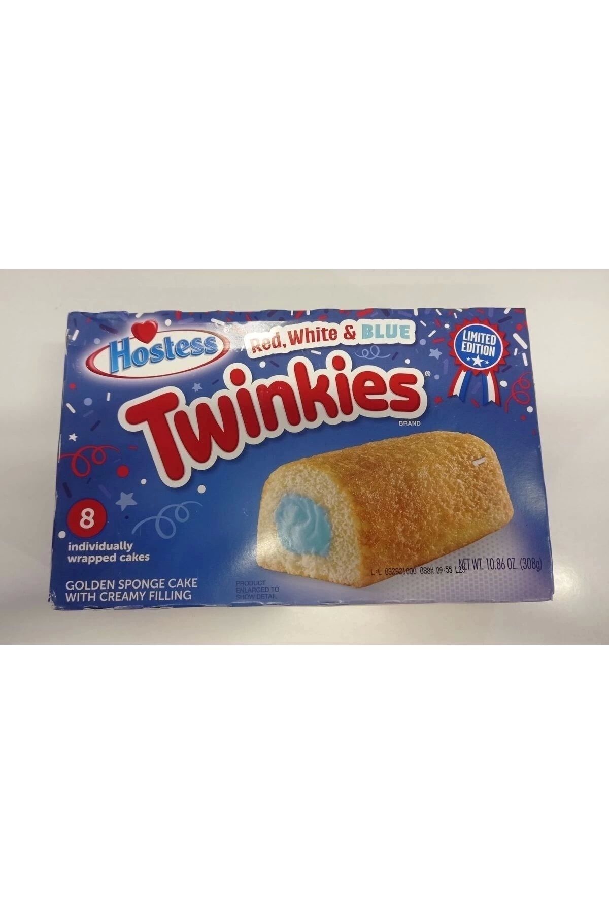 Hostess cakes Hostess Red White & Blue Twinkies 8 İndividually Wrapped Cakes